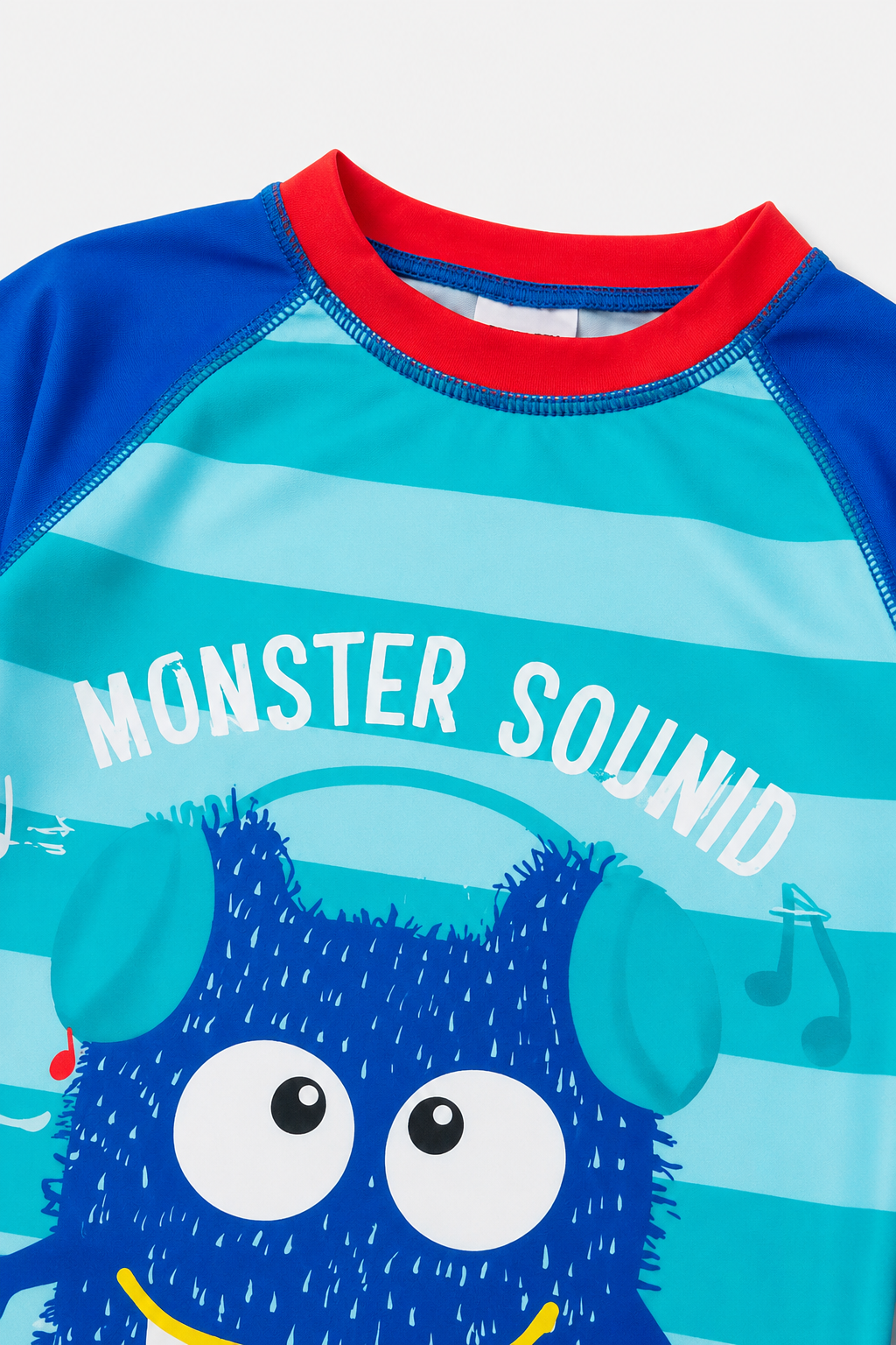 Traje de Baño Niño Dos Piezas Manga Larga y Short - Monstruos