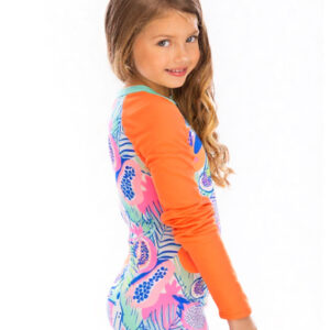 Vestido de baño para niña Entero Cachetero Manga Larga